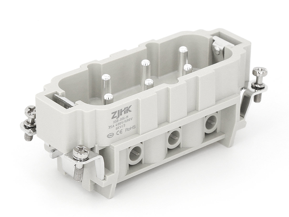 大电流型插芯 螺钉连接  HSB-006-M